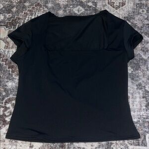 Hollister Black Short Sleeve Top